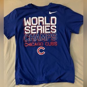 Nike Chicago Cubs World Series Champions Shirt - New